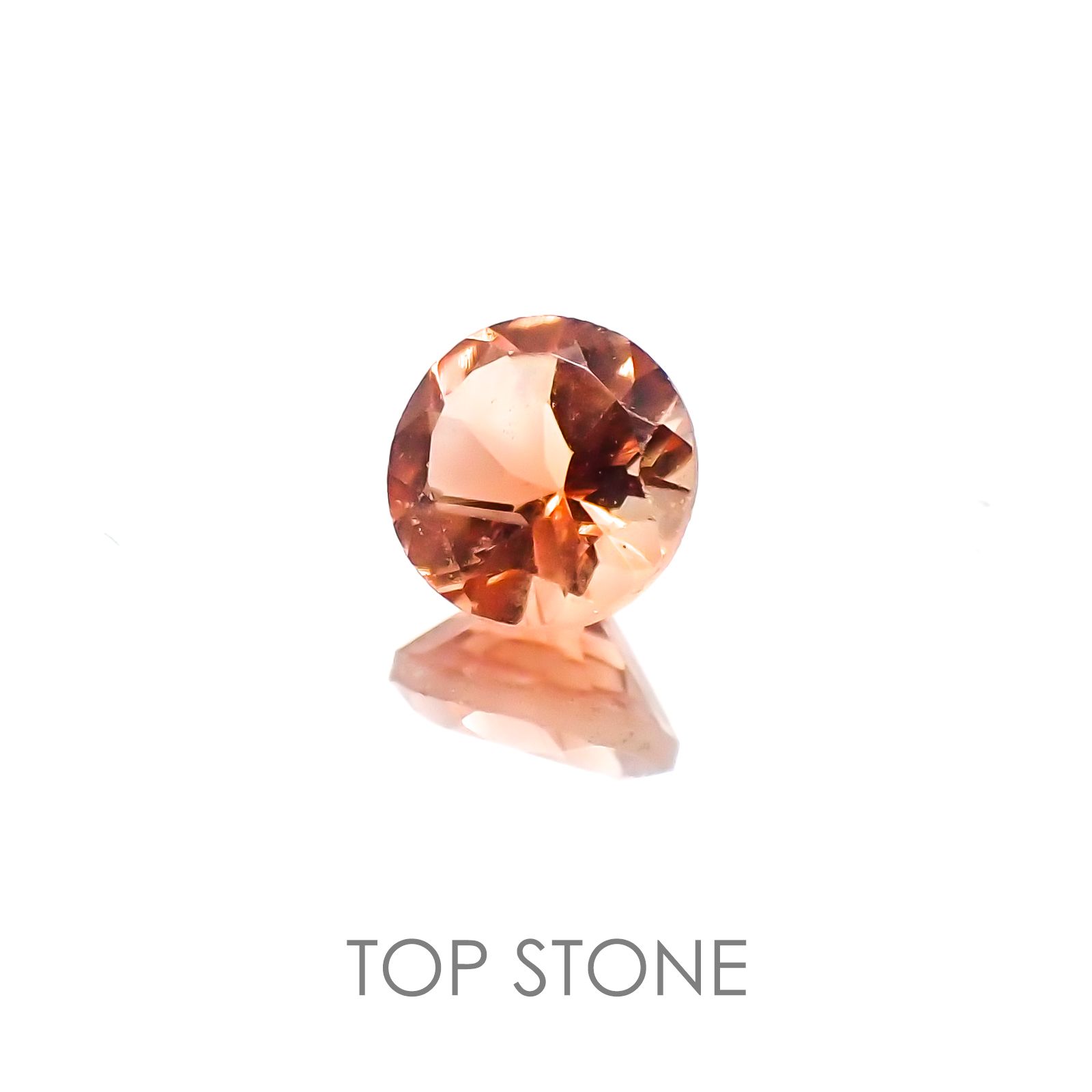 オレゴンサンストーン アメリカ産 ルース 0.47ct[20118326]5.1×5.1mm前後