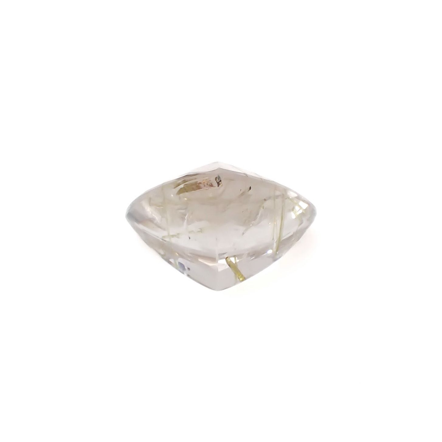 エピドートインクォーツ ブラジル産 12.5ct[240728465]17.3x16.3mm前後