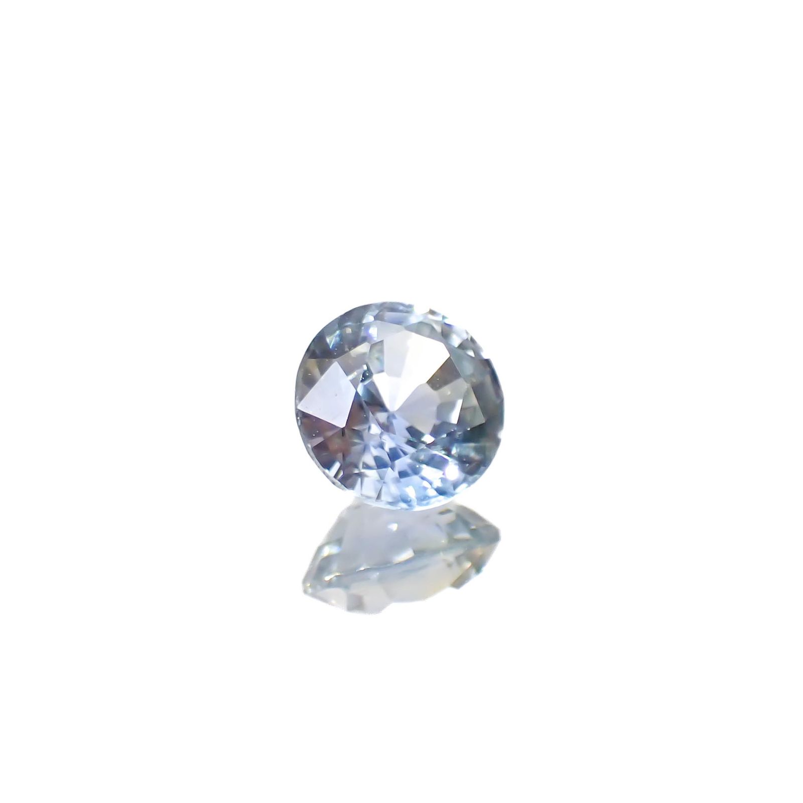 アイスブルーサファイア スリランカ/マダガスカル産 0.95ct [250329998]5.7x5.7mm前後