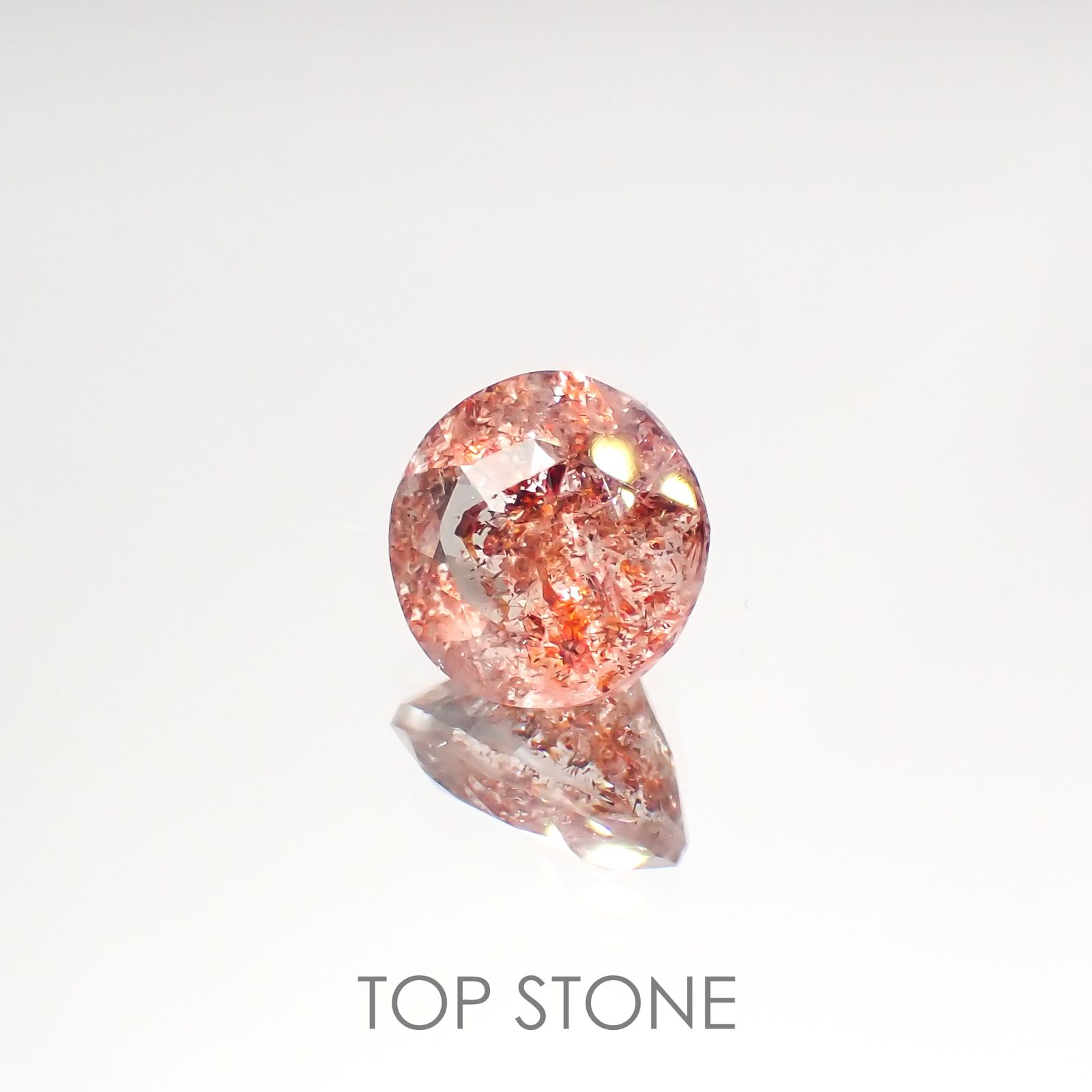 ファイヤークォーツ ナイジェリア産 2.70ct[220114757]9x9mm前後