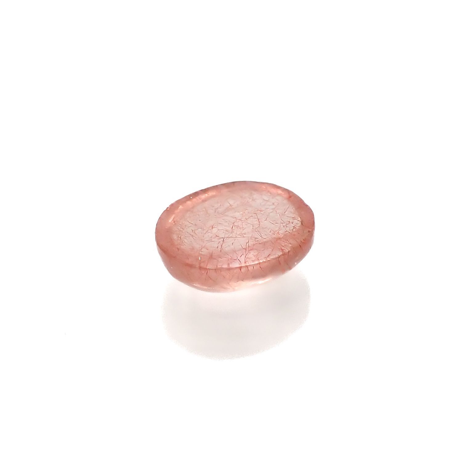 ストロベリークォーツ カザフスタン産 1.73ct[220616697]8.9x7.6mm前後