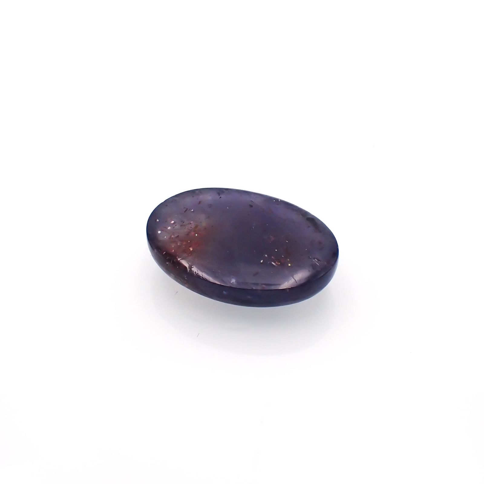 ブラッドショットアイオライト インド産 8.99ct[230622518]18.1x13mm前後