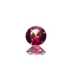 レッドスピネル ビルマ産 0.18ct[230722610]3.5x3.5mm前後