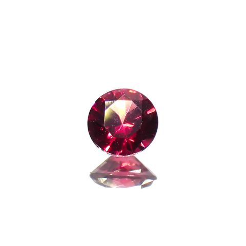 レッドスピネル ビルマ産 0.18ct[230722610]3.5x3.5mm前後