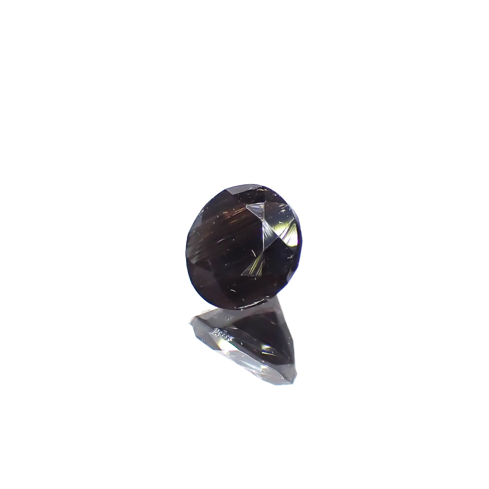 レインボースキャポライト ブラジル産 0.42ct [240326857]4.9x4.9mm前後