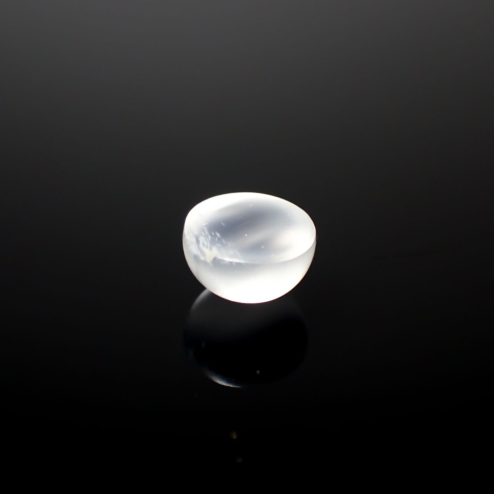 ムーンストーンキャッツアイ インド産 1.63ct[240527745]7x7mm前後