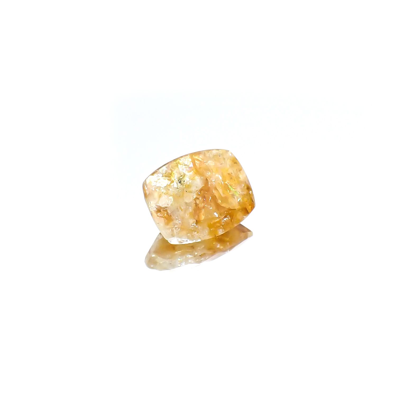 オーロラアクアマリン ブラジル産 9.06ct[240226062]15.7x12.3mm前後