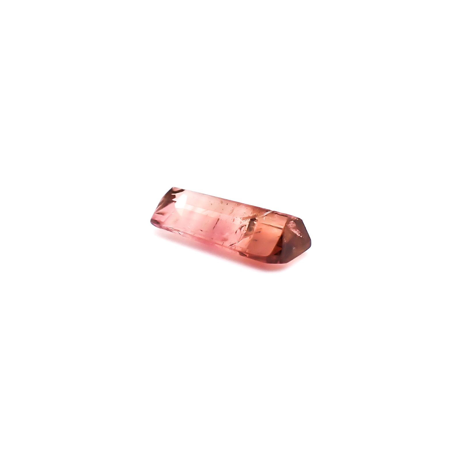 バイカラートルマリン アフガニスタン/ブラジル産 3.45ct / 14.8x6.3mm前後 [260932771]