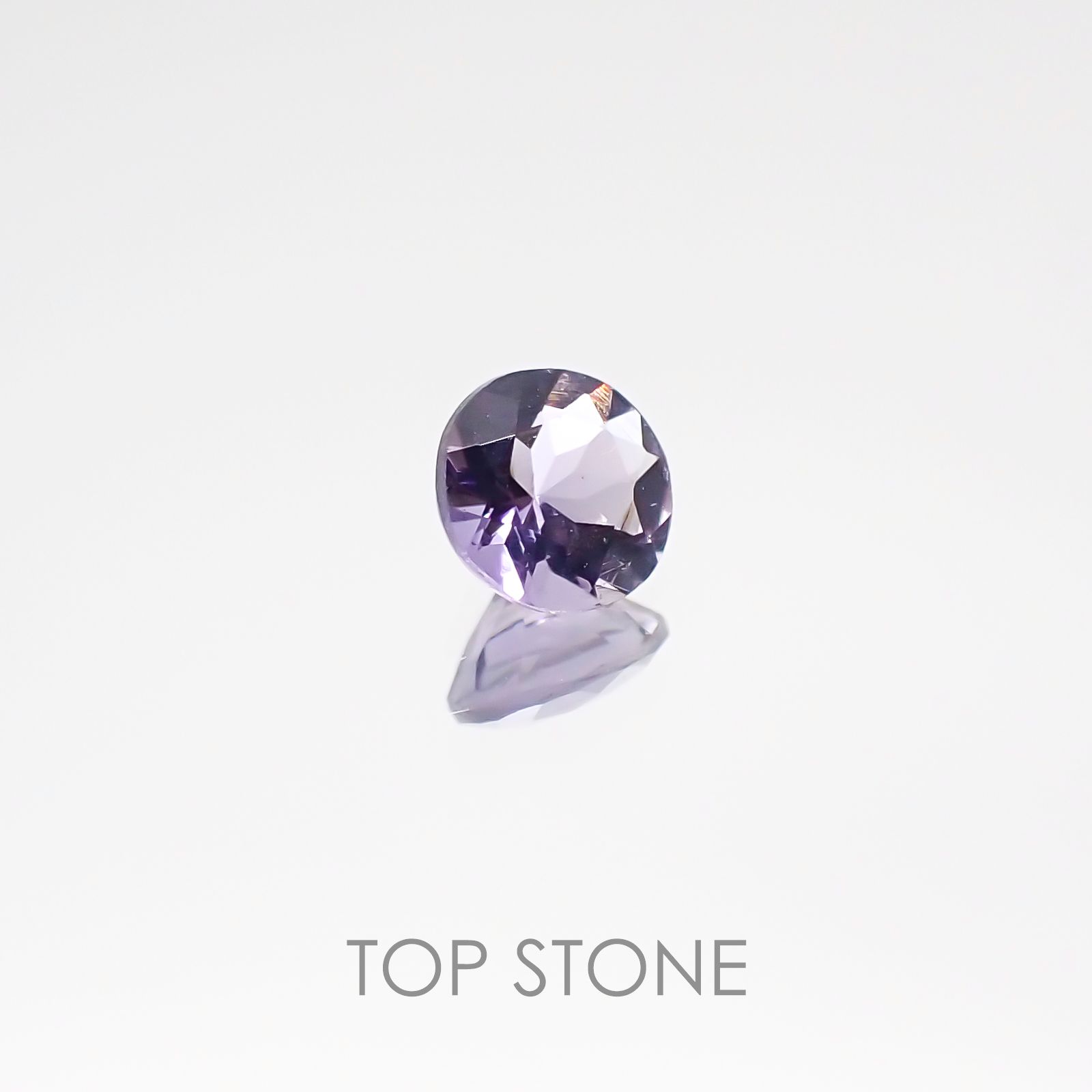 ラベンダースピネル スリランカ産 ルース 0.21ct[20106656]4×4mm前後