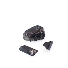 ネプチュナイト 原石 3個セット アメリカ・カリフォルニア州産 7.75ct(3pcs合計)[230622308]9.2-12.7x3.0-7.4mm前後