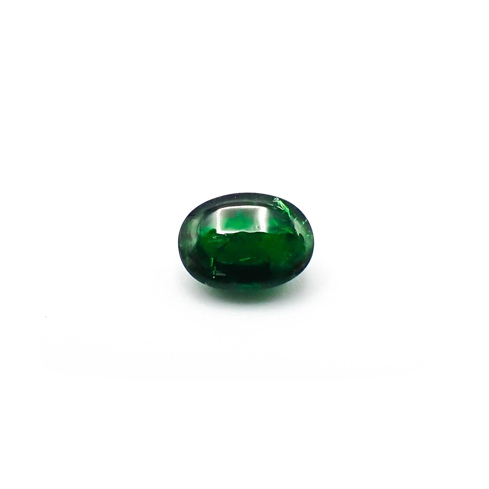 ツァボライト(宝石名グリーン グロッシュラー・ガーネット)タンザニア産 1.84ct 識別済[250717137]8.1x6mm前後