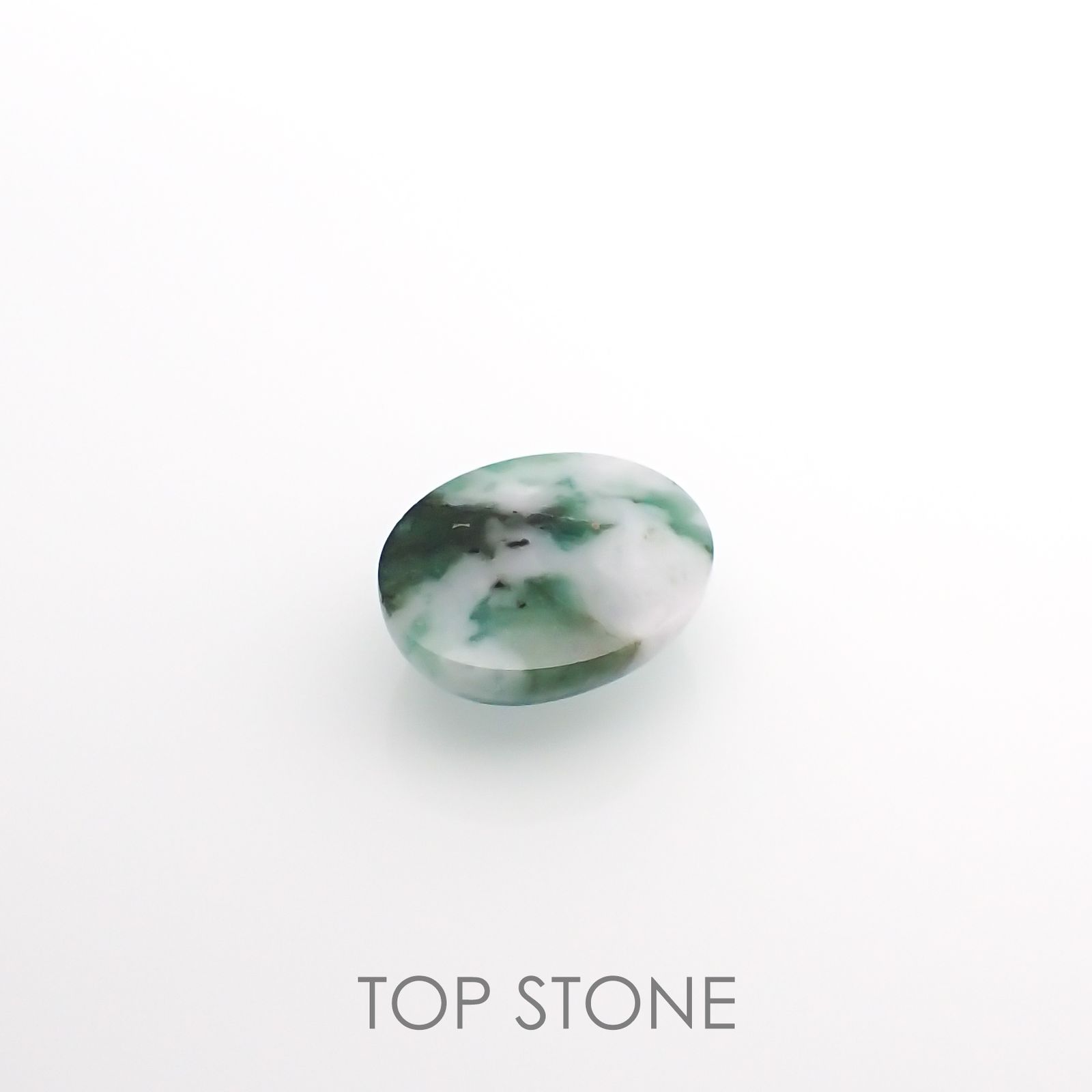 マトリックスエメラルド(エメラルドインクォーツ/フェルドスパー) ブラジル産 5.52ct[210812269]12.8×10.1mm前後
