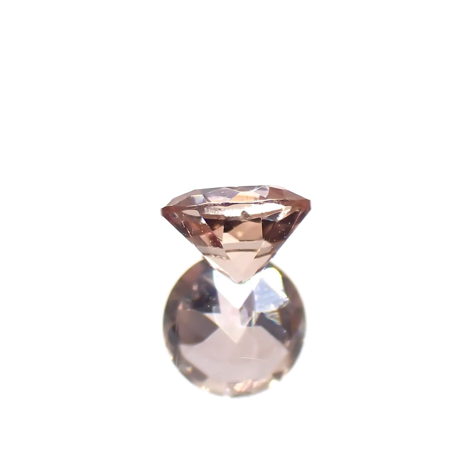 インペリアルトパーズ ブラジル産 0.18ct[230923509]3.5x3.5mm前後