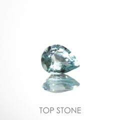 グランディディエライト(宝石名グランディディエライト)マダガスカル産 0.33ct 識別済[220817404]5.3x4.2mm前後