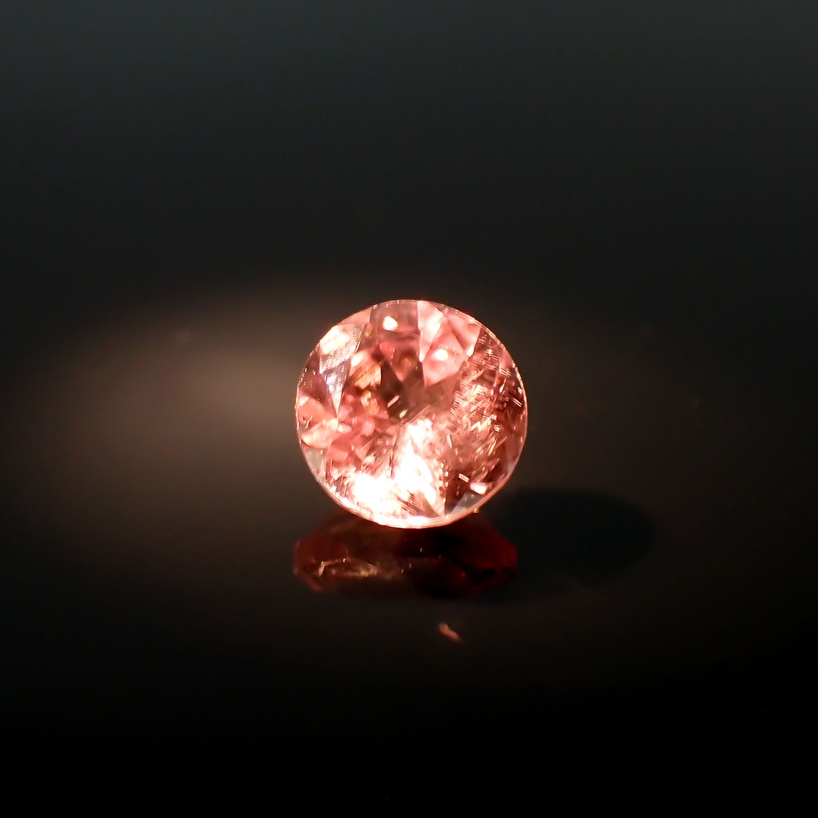 ドラゴンガーネット タンザニア産 0.48ct[231224543]4.6x4.6mm前後