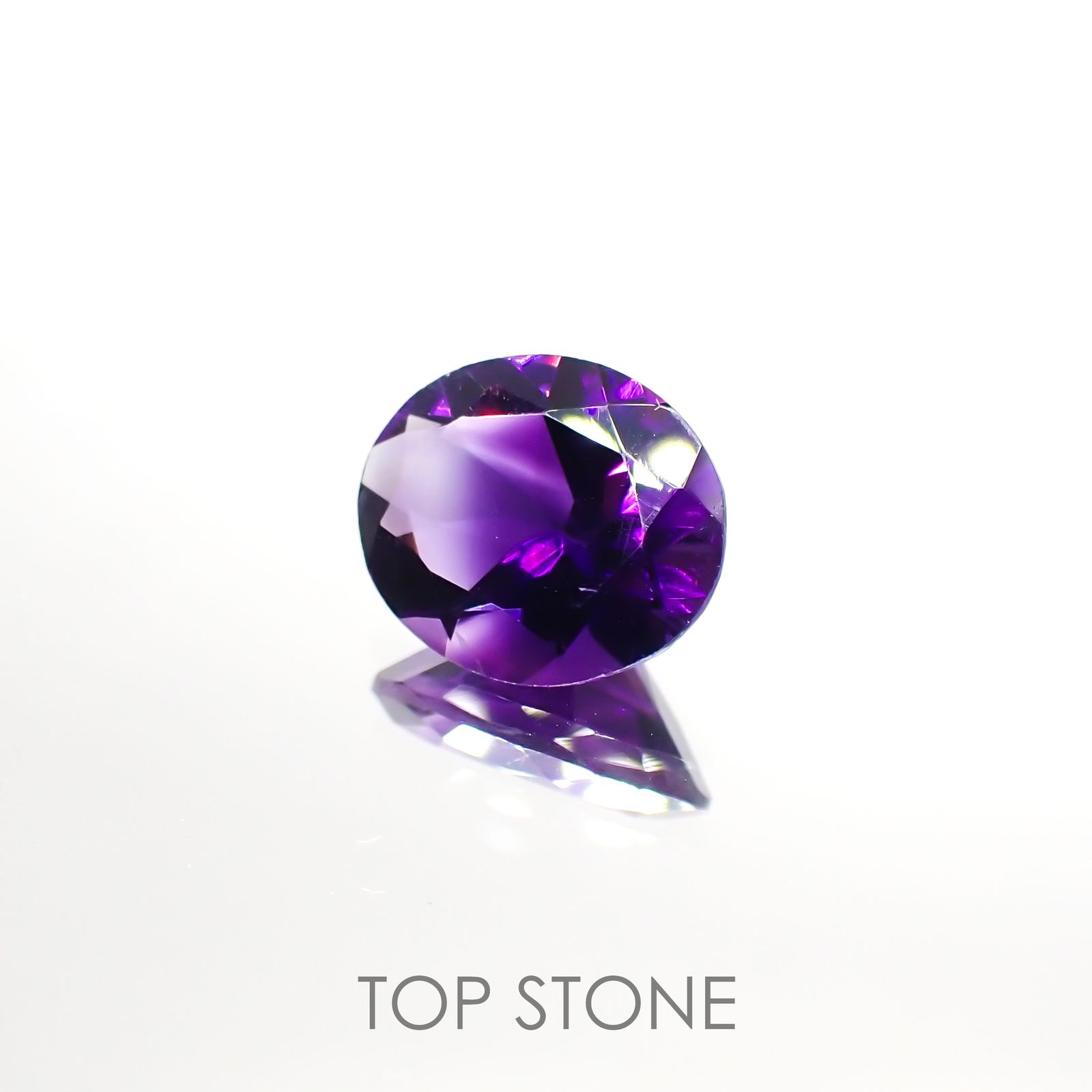 カラーシフトアメジスト(宝石名アメシスト)ブラジル/ウルグアイ産 3.73ct 識別済[220113971]12.1x10.1mm前後
