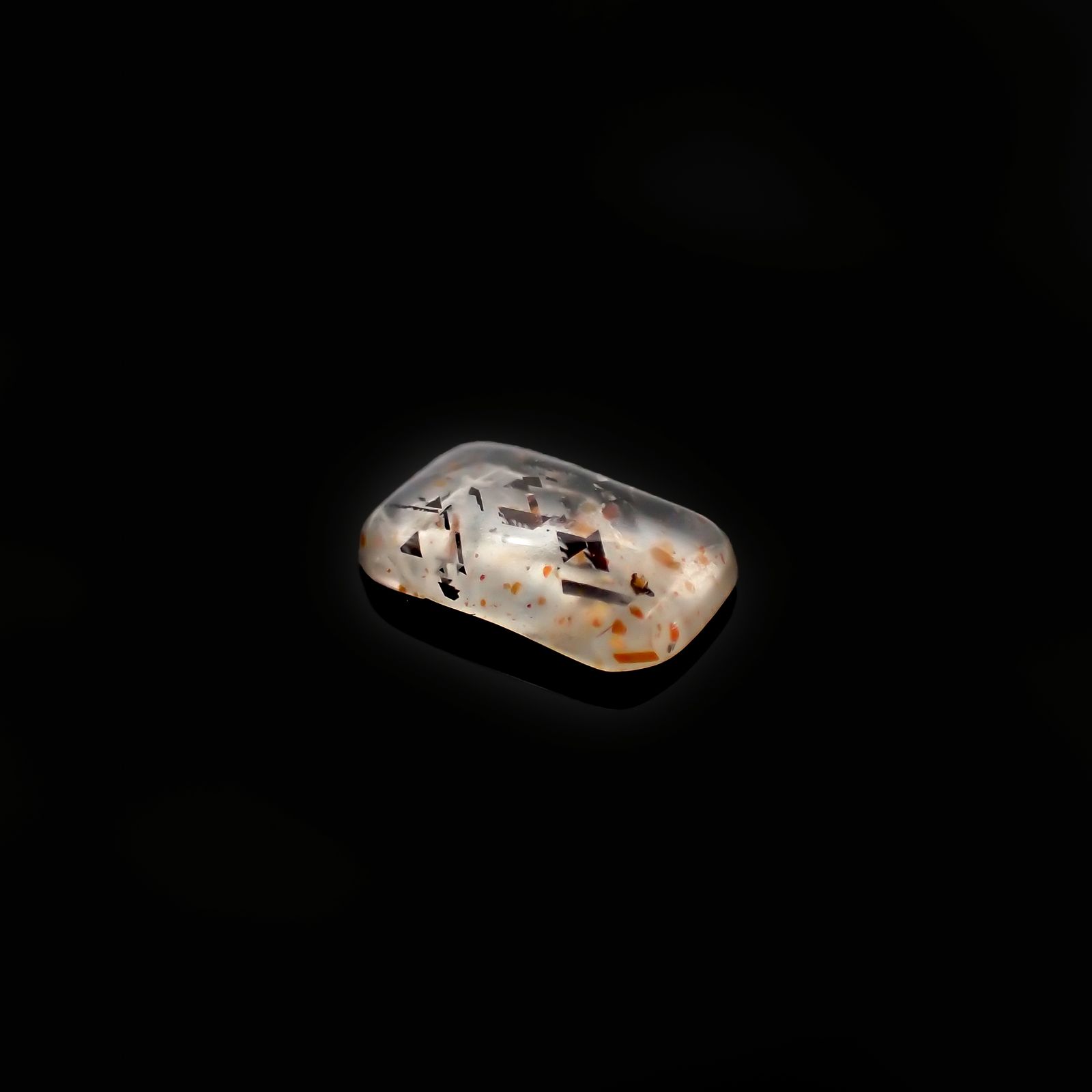 レインボーラティスサンストーン オーストラリア産 0.89ct[230220761]8.6x5.3mm前後