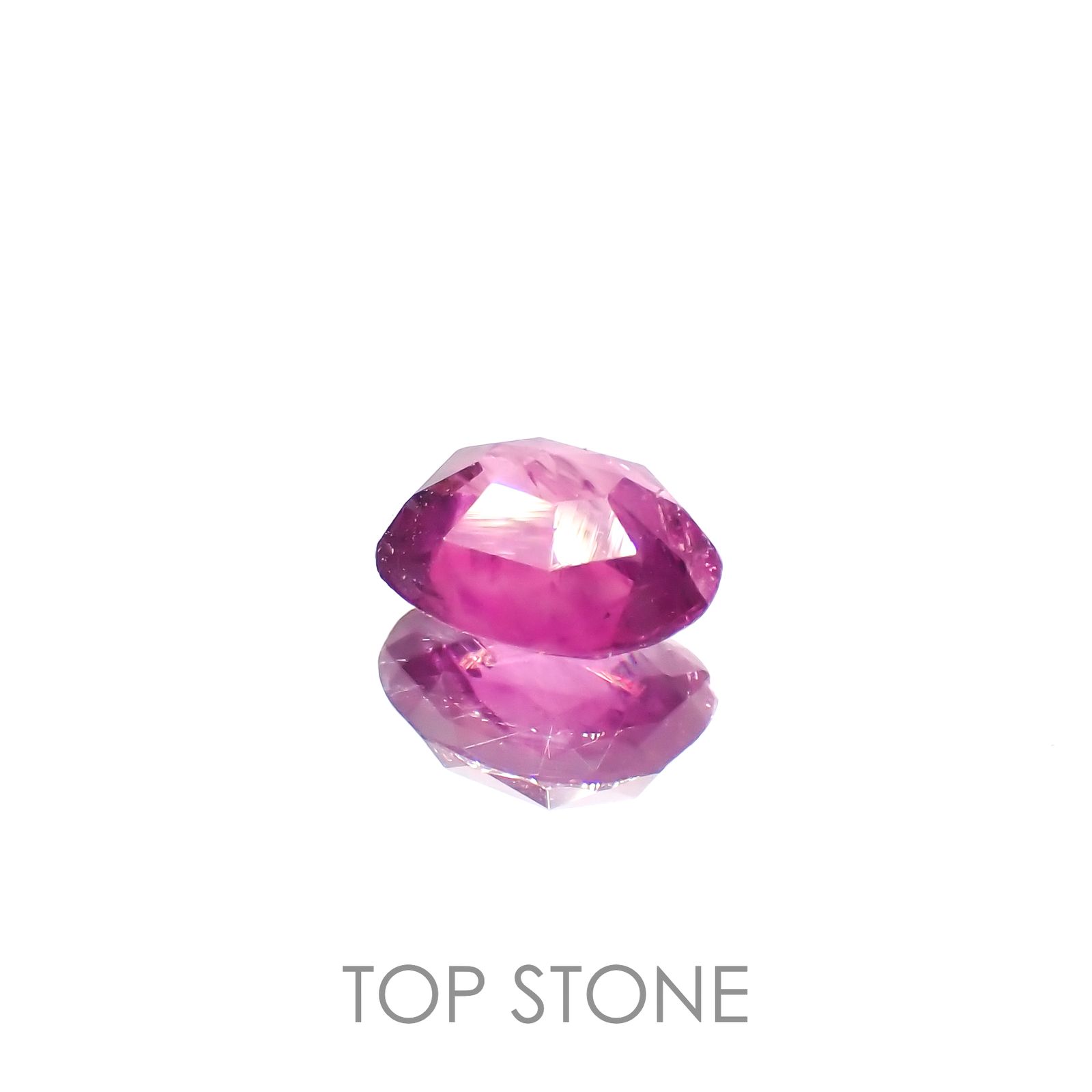 パープルサファイア パキスタン・カシミール産 0.68ct[230119876]5.7x4.6mm前後