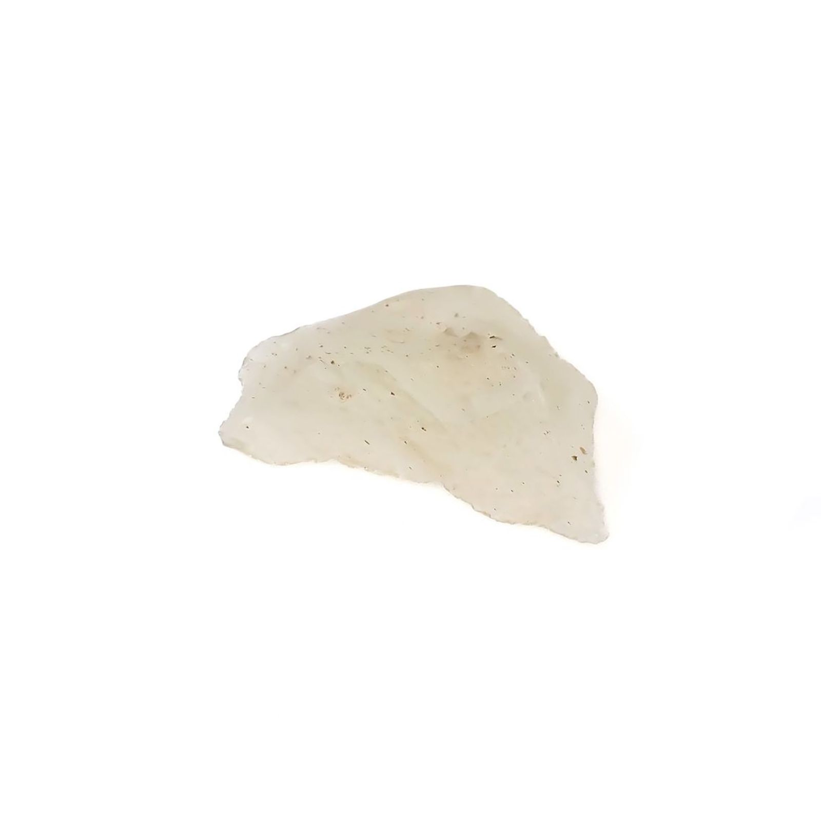 リビアングラス 原石 発見地：エジプト・リビア砂漠 13.46ct / 32.9x21.3mm前後 [260729284]