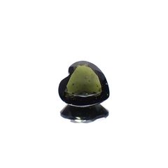モルダバイト(宝石名モルダバイト)発見地：旧チェコスロバキア 5.99ct 識別済[231224834]13x12.9mm前後