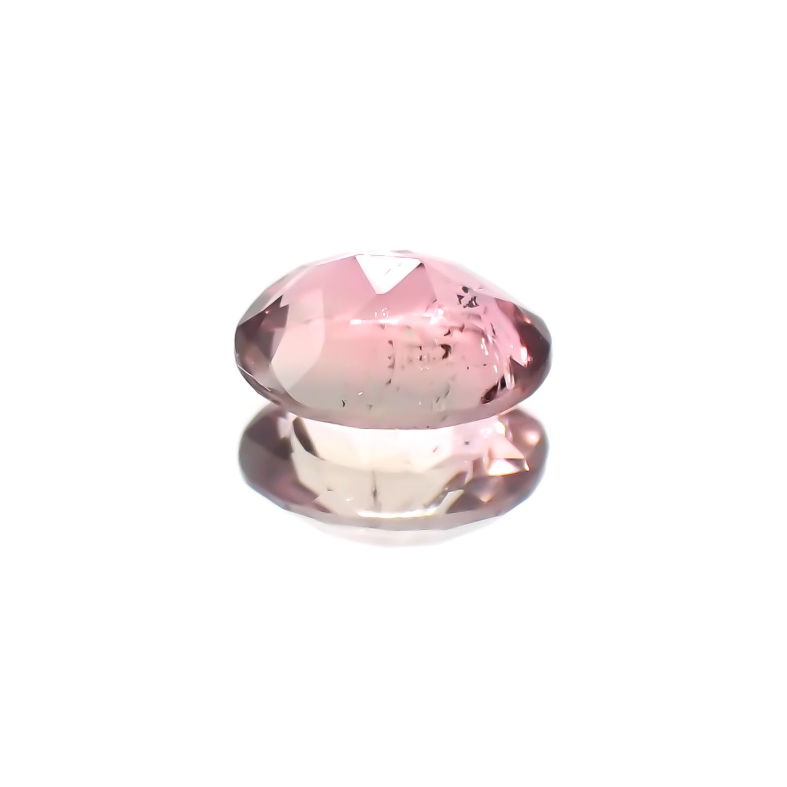 パーティカラートルマリン(宝石名パーティカラード・トルマリン)ブラジル産 0.34ct 識別済[231124214]5.3x4.1mm前後