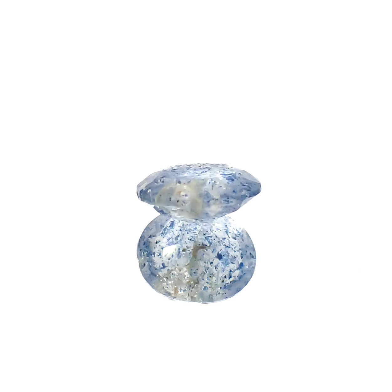 ラズライトインクォーツ アフガニスタン産 0.99ct[240125839]7.4x6.9mm前後