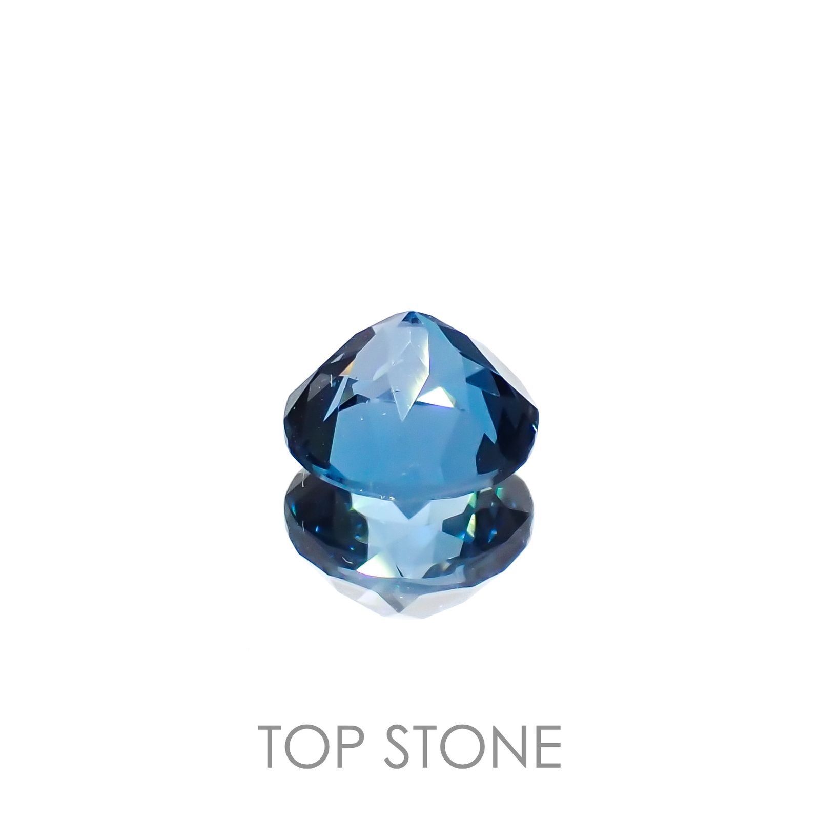ロンドンブルートパーズ ブラジル産 1.62ct[221219301]7x7mm前後