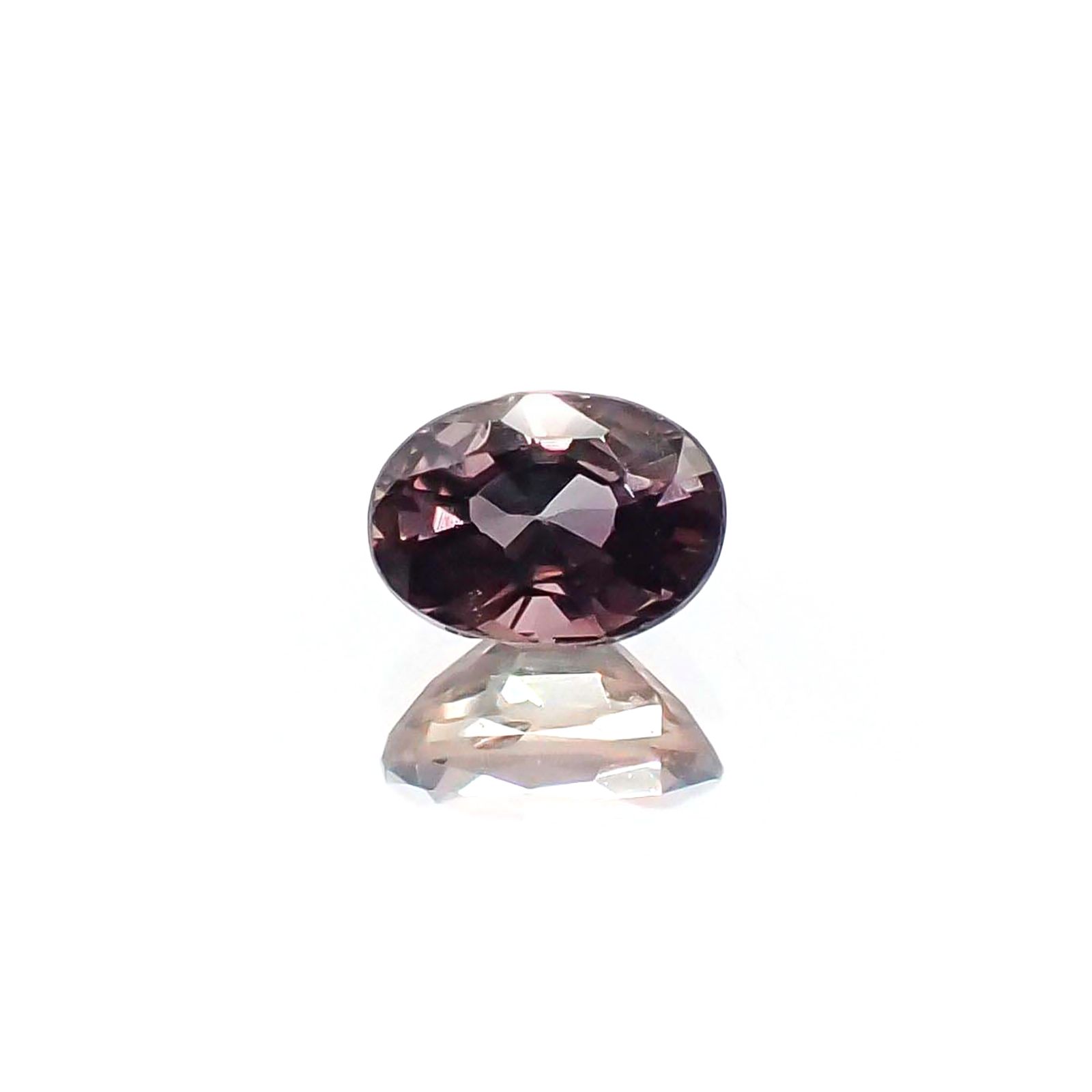 カラーチェンジサファイア 非加熱(宝石名サファイア)タンザニア産 識別済 0.44ct / 4.9x3.5mm前後 [230622425]