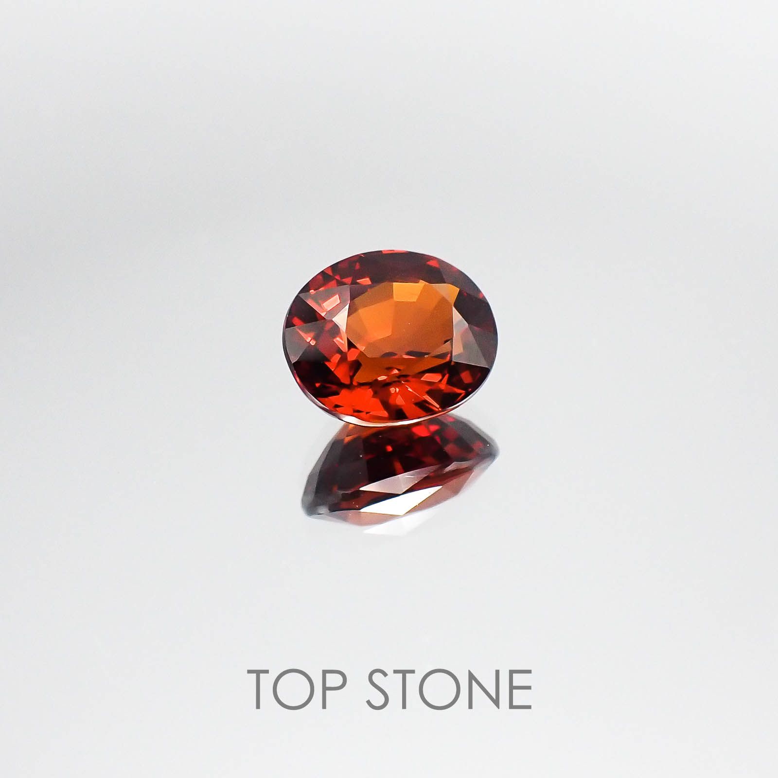 スペサルティンガーネット ナイジェリア産 ルース 2.65ct[20073720]8.4×7.3mm前後