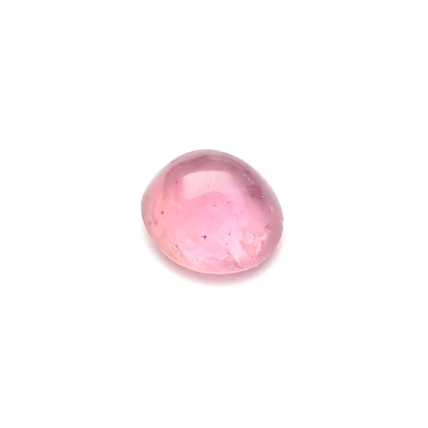 ペツォッタイトキャッツアイ(宝石名ペツォッタイト・キャッツアイ) マダガスカル産 0.657ct ソ付(彩珠)[20107022]5.7×5.1mm前後