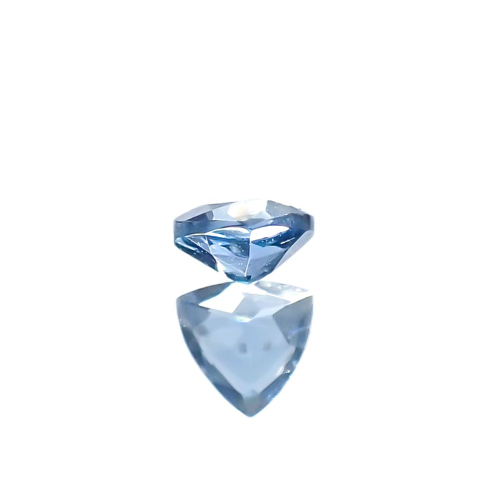 アベンチュリンアクアマリン ブラジル・ミナスジェライス州産 0.12ct[240225997]3.3x3.3mm前後