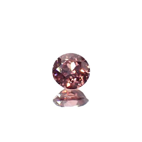 ピンクジルコン スリランカ/カンボジア産 0.48ct[240627911]4.2x4.2mm前後