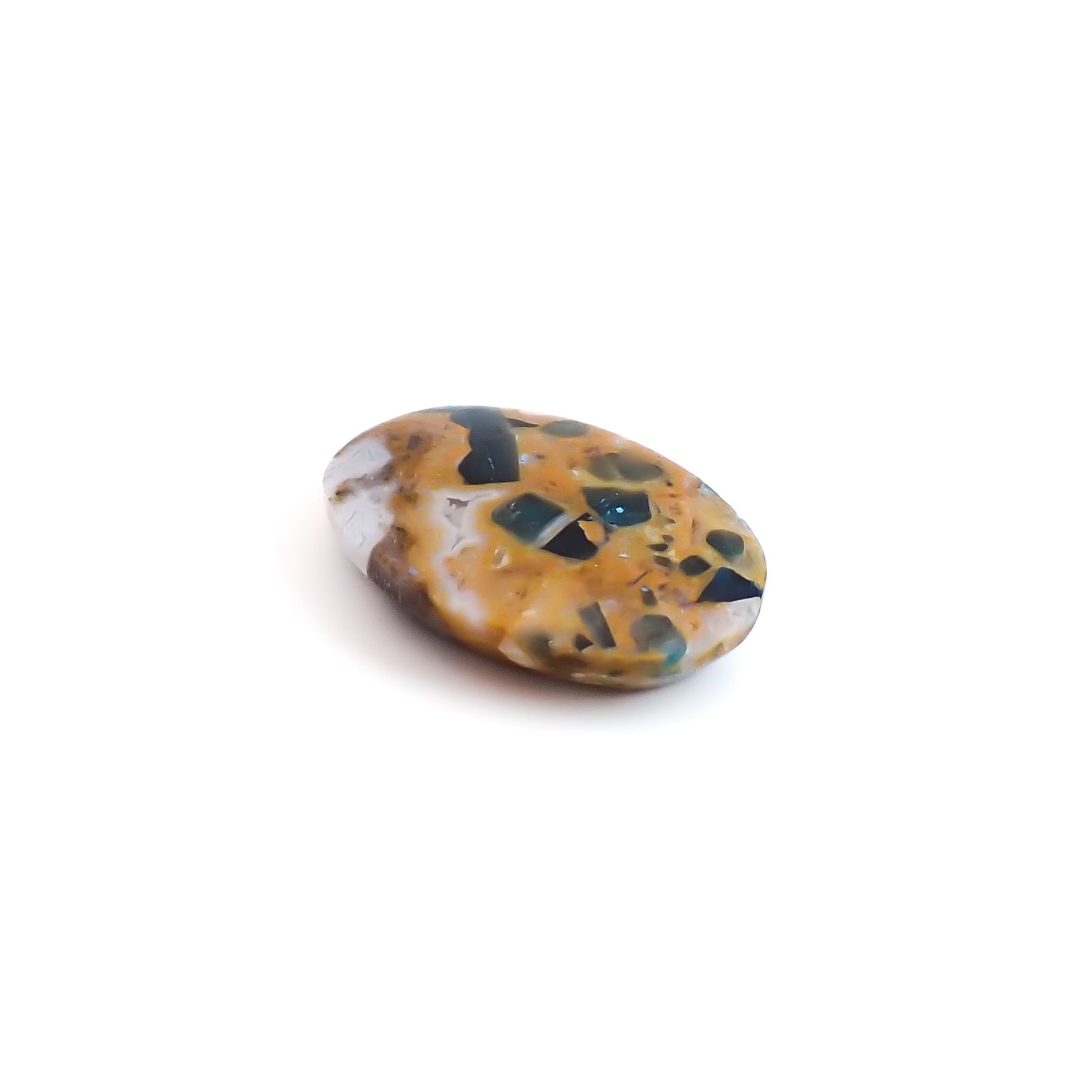 アパタイトインジャスパー ブラジル産 12.04ct / 22x14.6mm前後 [260933003]