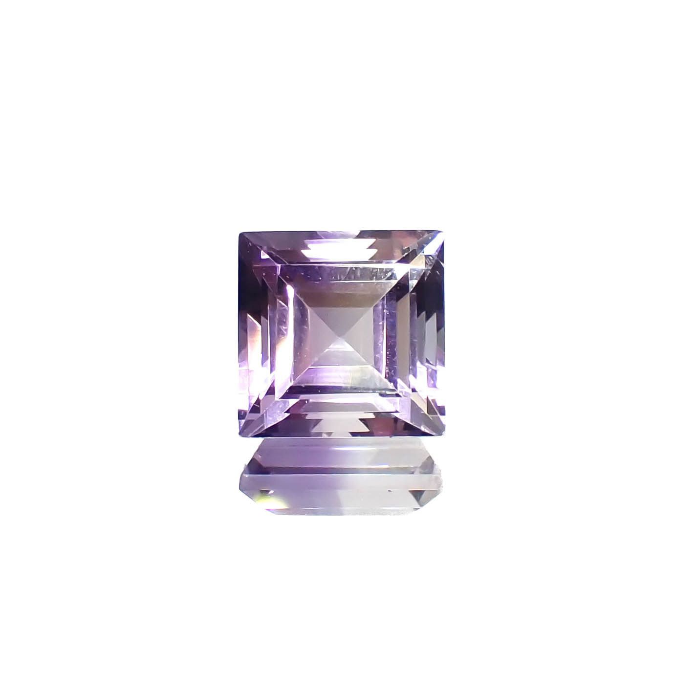 アワーグラスアメジスト モロッコ産 3.83ct[221219625]9x9mm前後