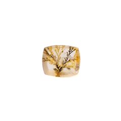デンドリチッククォーツ ブラジル産 3.92ct [250330088]11x9.2mm前後