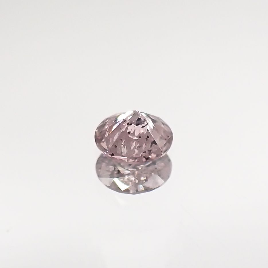 ピンクダイヤモンド(宝石名ダイヤモンド) I-2 / LIGHT PINK 0.091ct ソ付(CGL)[210711786]3×3mm前後