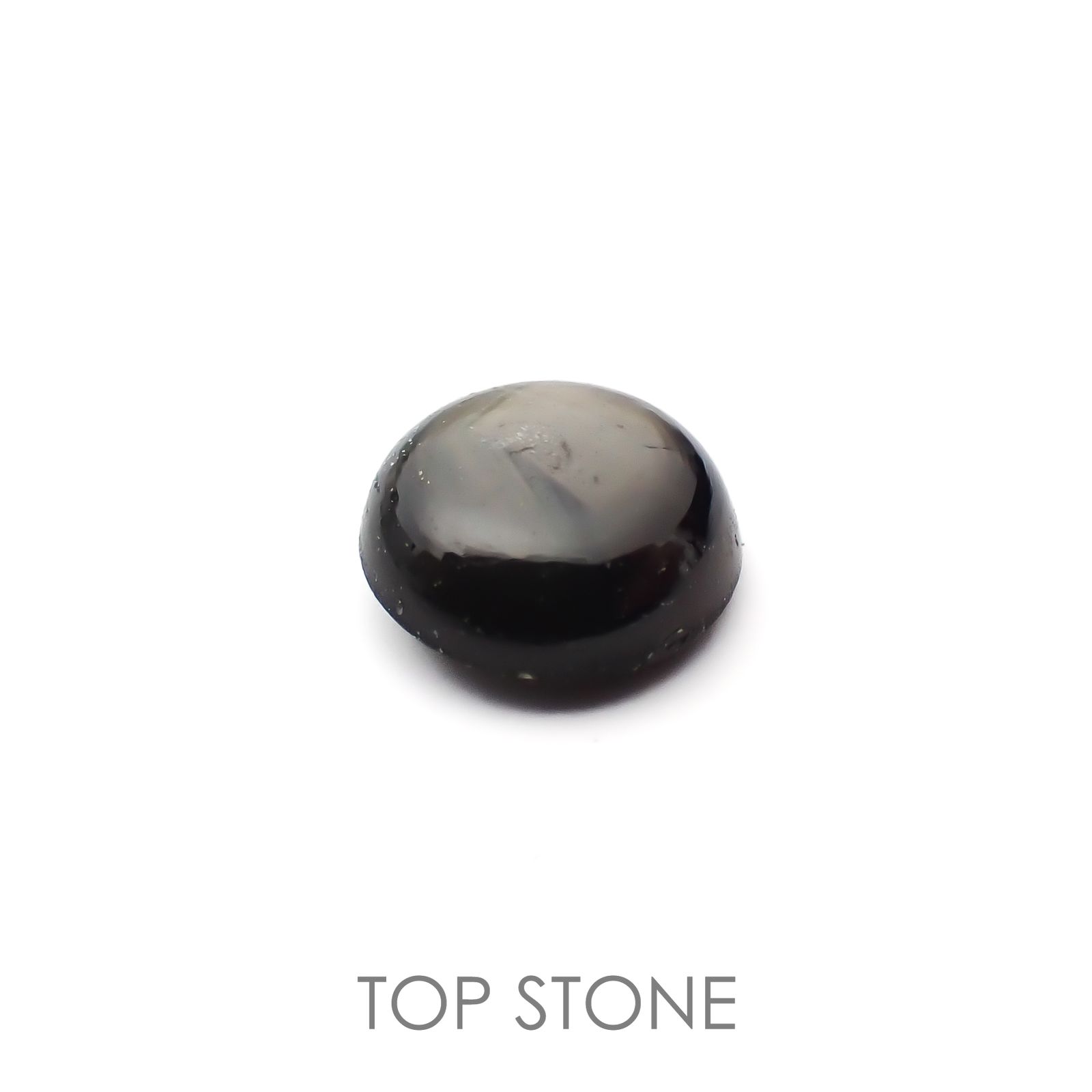 ゴールドシーンサファイア(宝石名シーン・サファイア)ケニア産 0.51ct 識別済[220616224]4.7x4.5mm前後