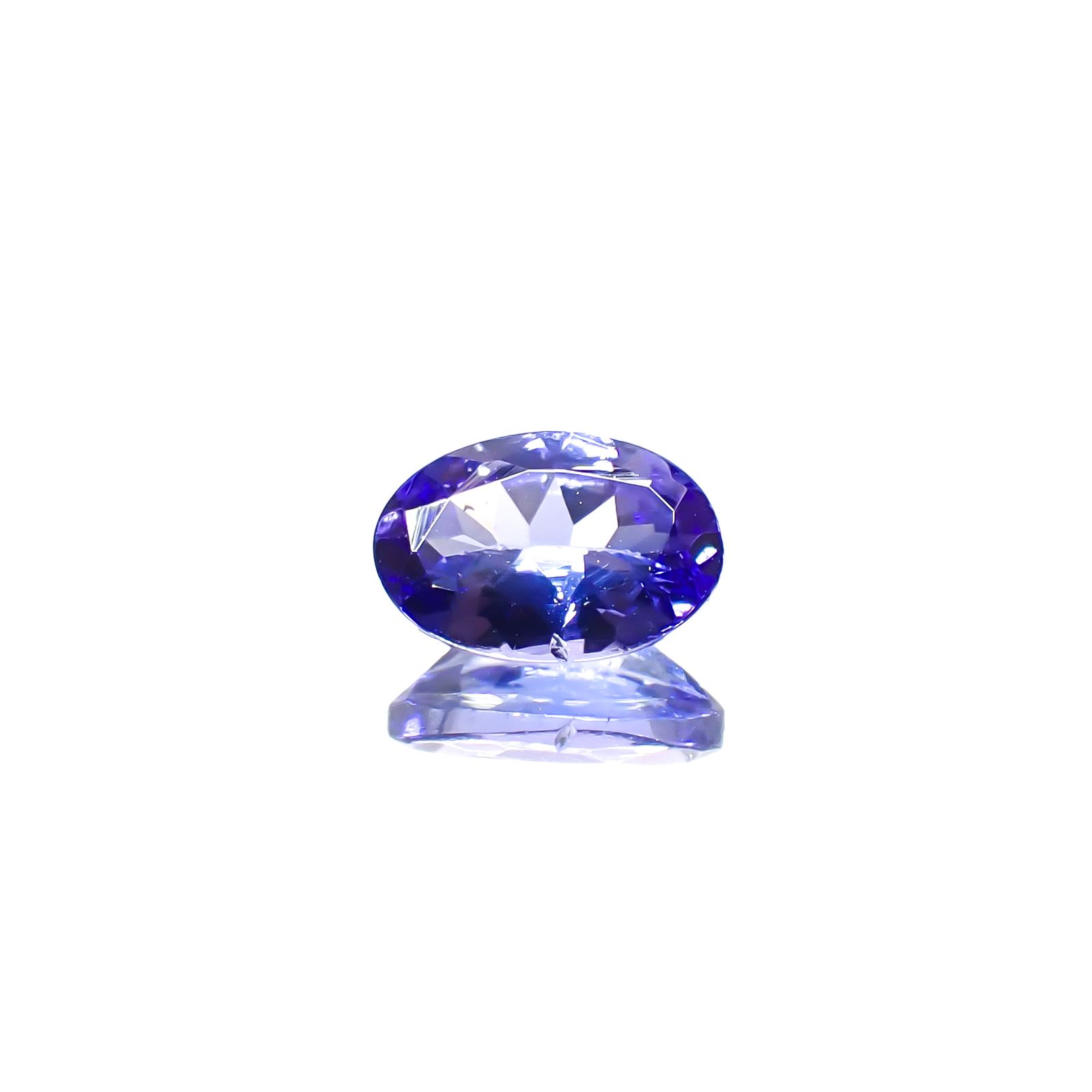 タンザナイト(宝石名タンザナイト)タンザニア産 0.47ct 識別済[240628337]6x3.9mm前後