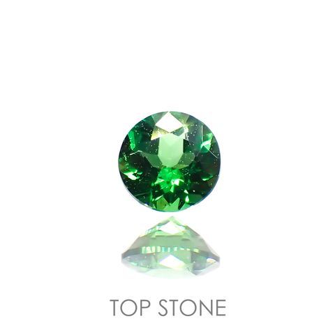 クロムトルマリン タンザニア産 0.18ct[220114167]3.6x3.6mm前後