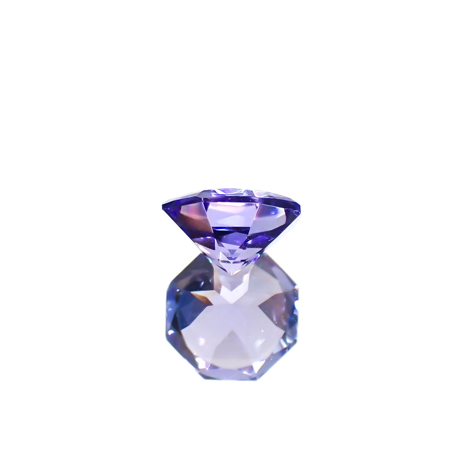 ◇オクタゴンカット◇タンザナイトSA(宝石名タンザナイト)タンザニア産 0.50ct 識別済[231124167]5.1x5mm前後