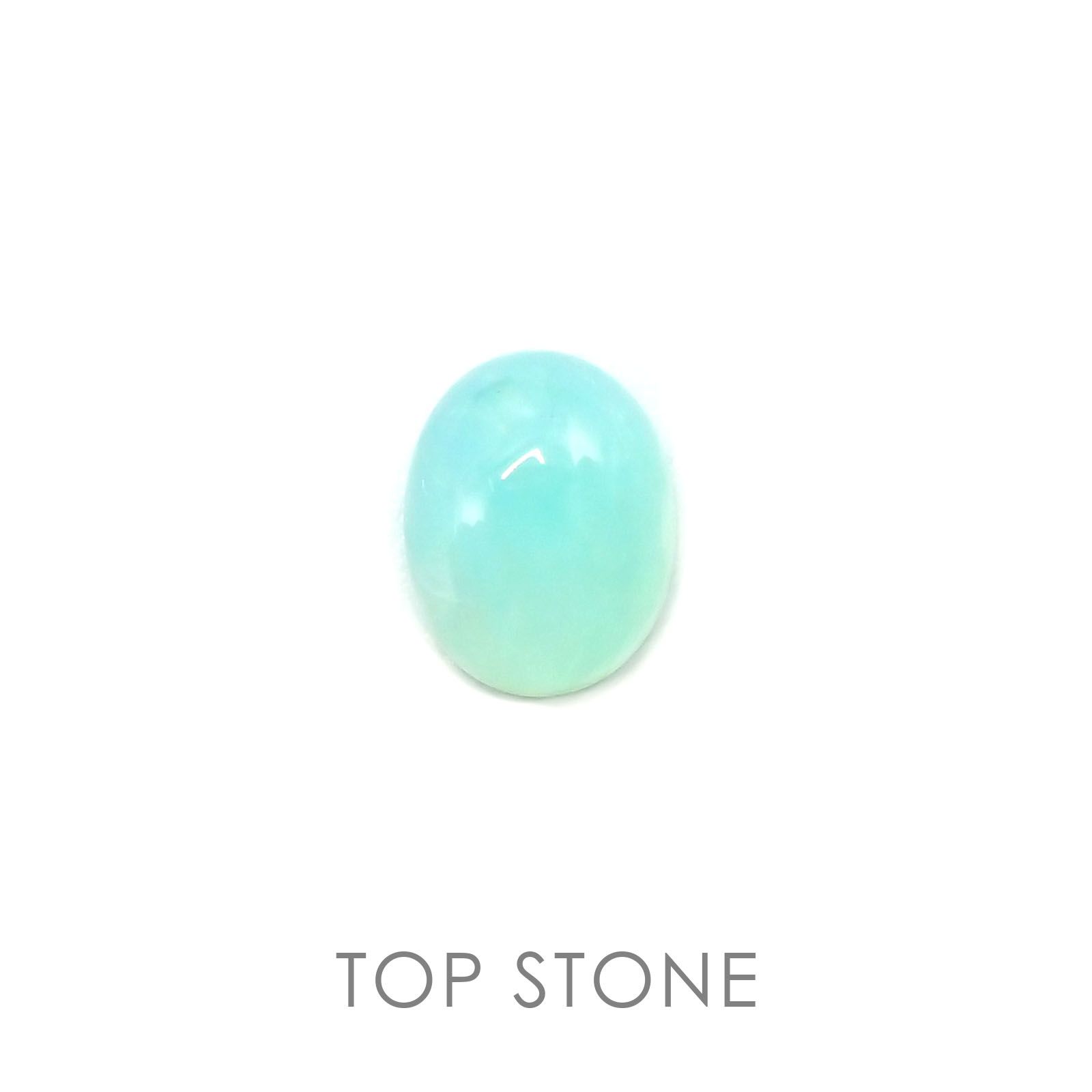 ブルーオパール ペルー産 ルース 0.96ct[20095496]7.7×6.2mm前後
