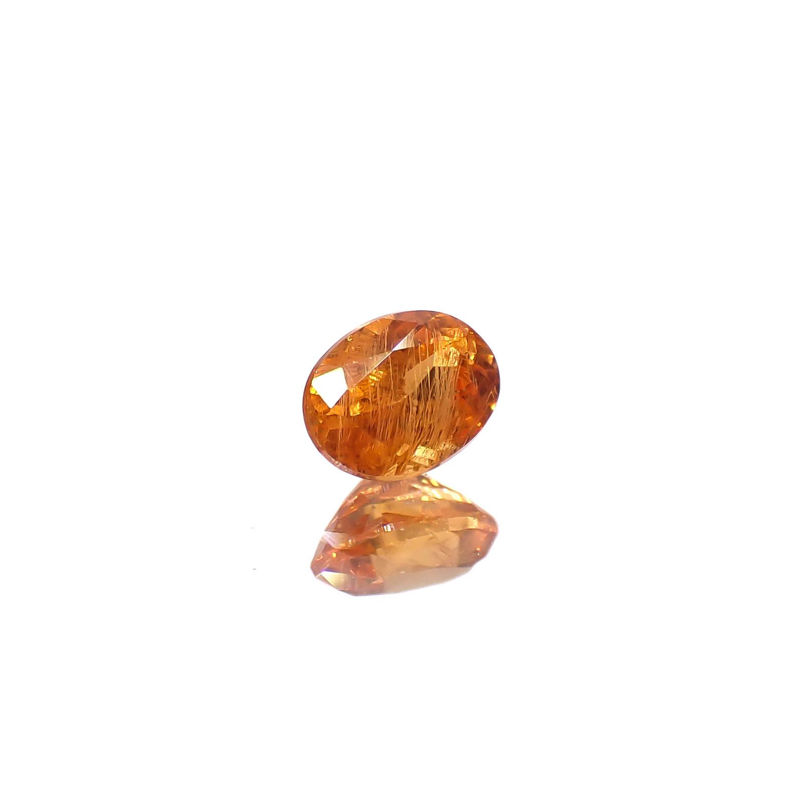 マンダリンガーネット マダガスカル産 0.29ct[240628230]4x3.1mm前後