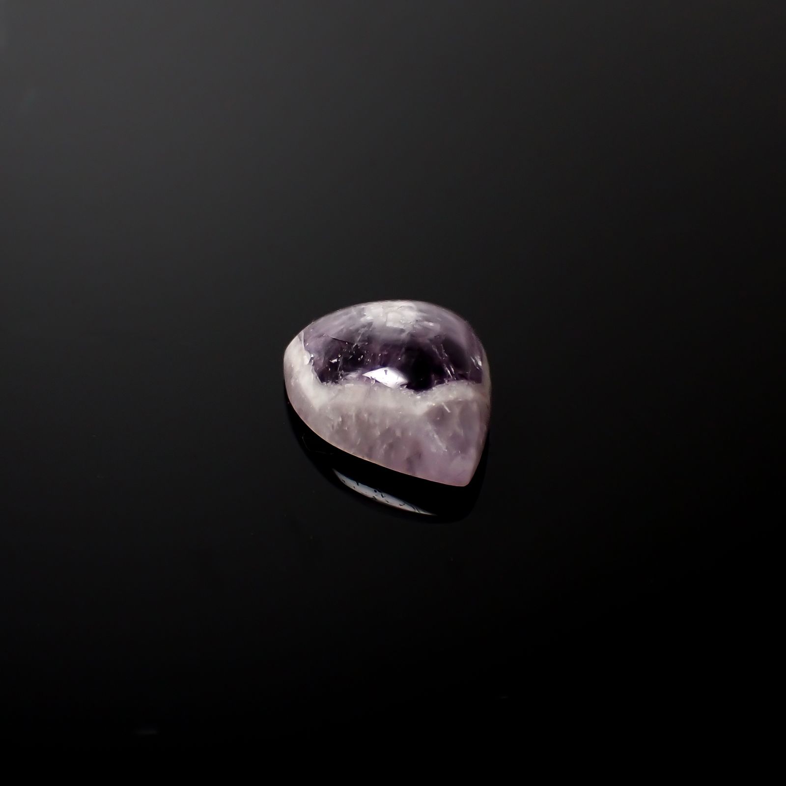 ◇フリーフォーム◇ファントムアメジスト ブラジル産 6.95ct[240527436]15.5x12.6mm前後