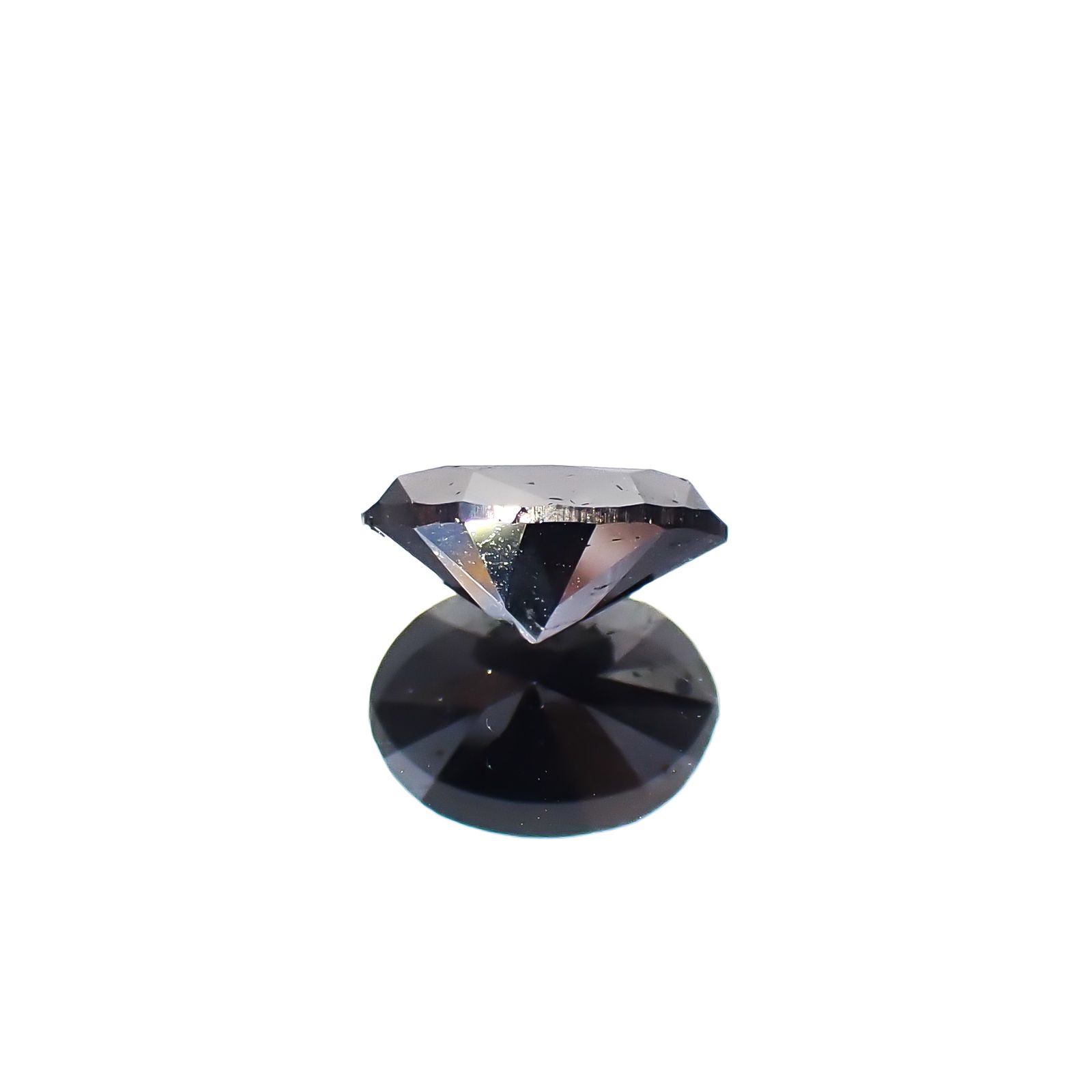 ブラックダイヤモンド ジンバブエ産 1.38ct[240928910]8.2x6.1mm前後