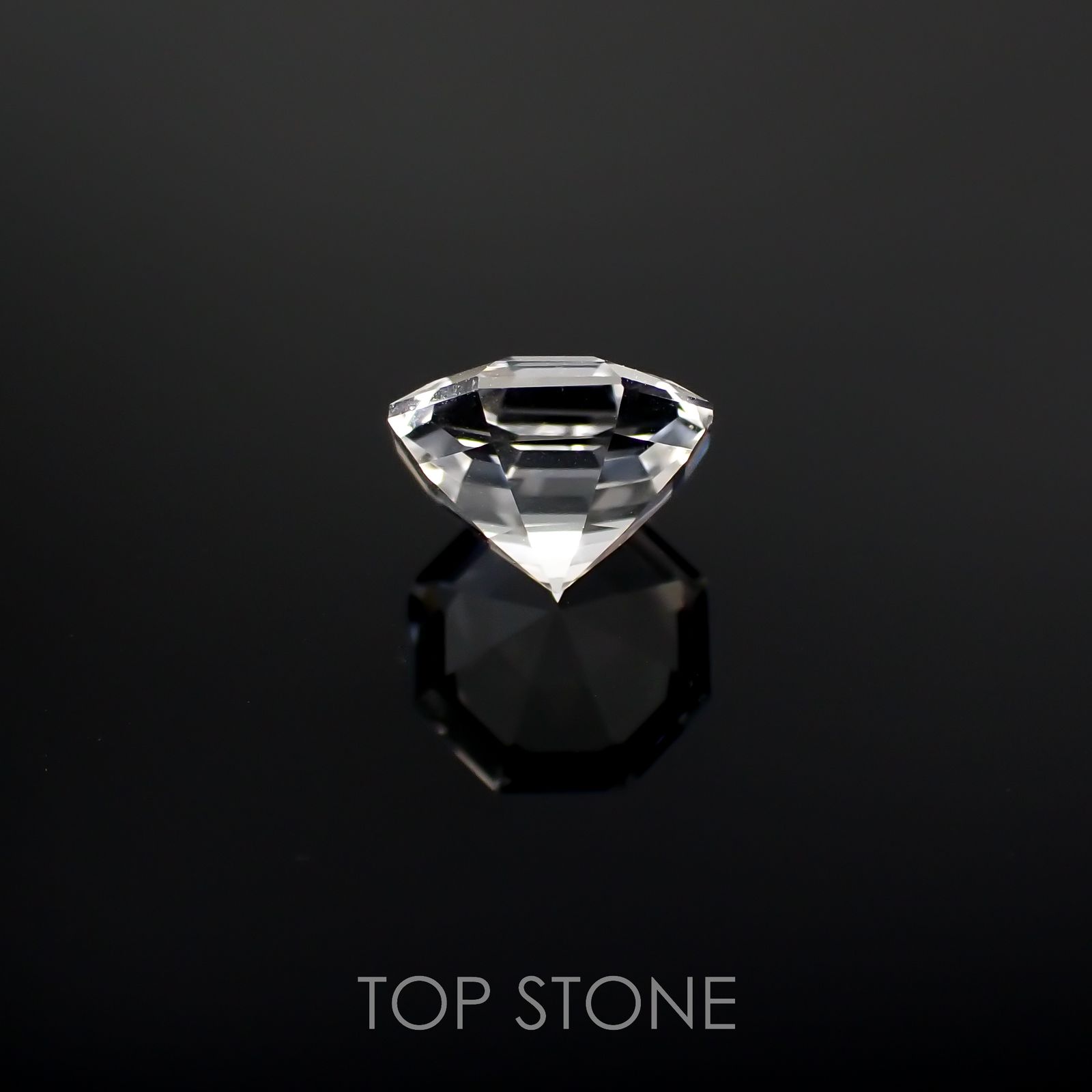 ◇オクタゴンカット◇レムリアンシードクリスタル(保証シール付き) ブラジル産 1.29ct[221018279]7.1x7mm前後