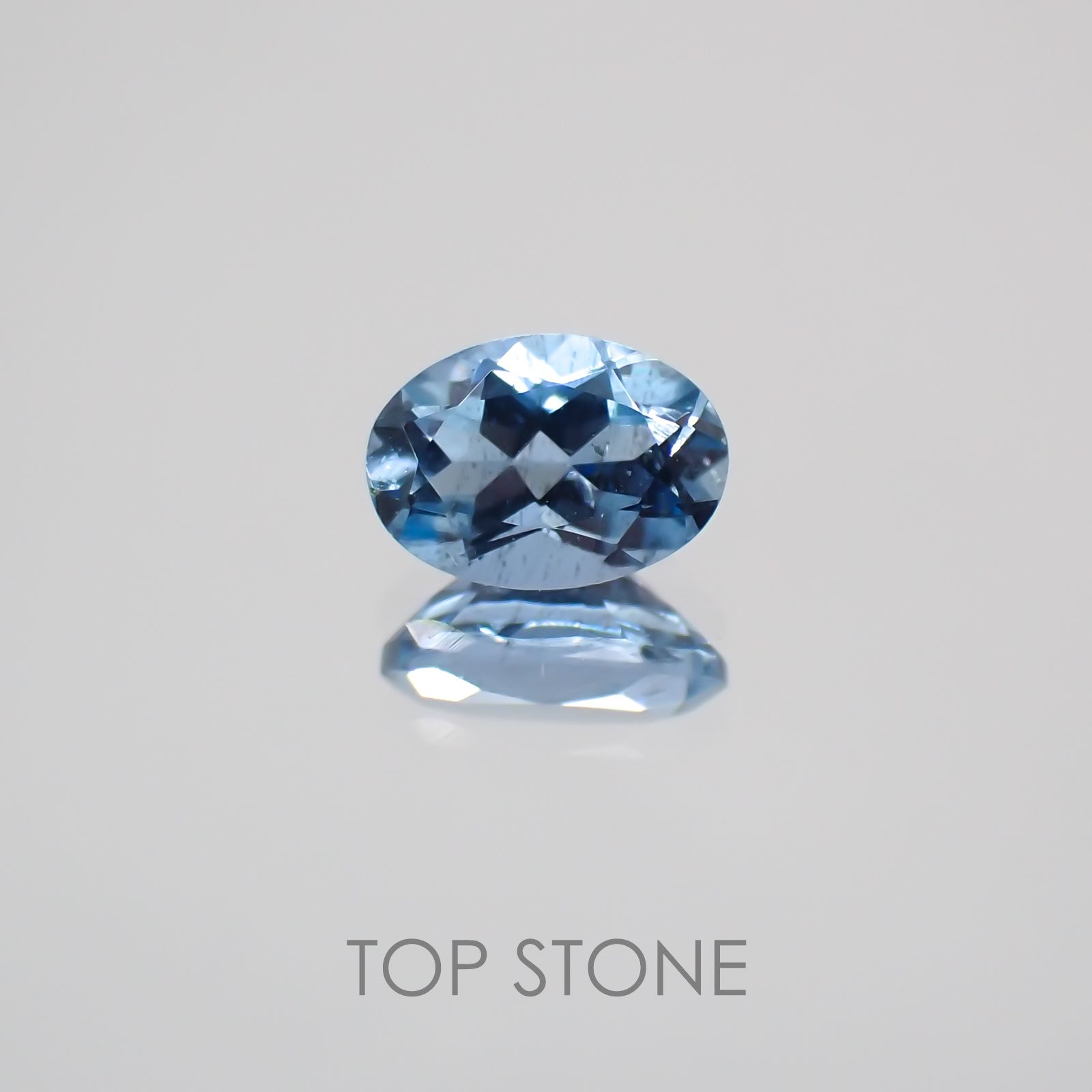 サンタマリア アクアマリン ブラジル産 ルース 0.49ct[210310182]6×4.3mm前後