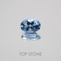 サンタマリア アクアマリン ブラジル産 ルース 0.49ct[210310182]6×4.3mm前後