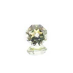 ◇オクタゴンカット◇グリーントルマリン(宝石名グリーン・トルマリン)ブラジル/アフリカ産 識別済 0.30ct / 4x4mm前後 [231124195]