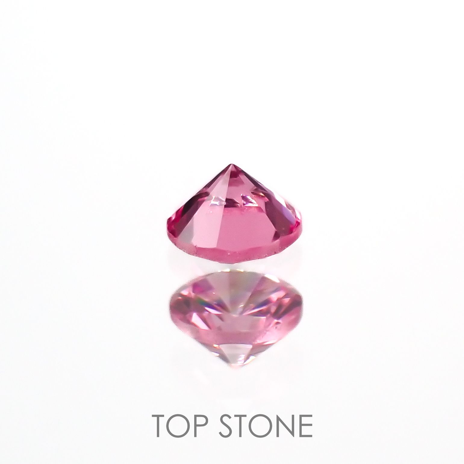 ホットピンクスピネル(宝石名ピンク・スピネル)タンザニア産 0.12ct 識別済[220616596]3x3mm前後