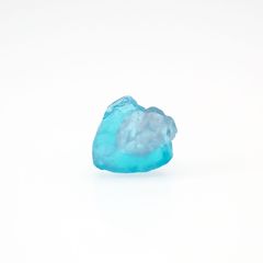 パライバトルマリン 原石スライス ブラジル・パライバ州バターリャ鉱山産 1.14ct[220616500]7.5x8.6mm前後